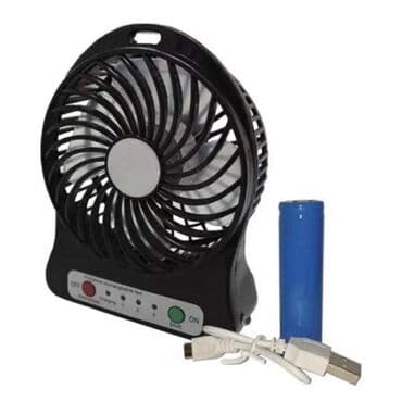 usb ventilator beli: Cena 4000 dinara Mini punivi stoni USB ventilator sa 3 brzine Ovo je — 7