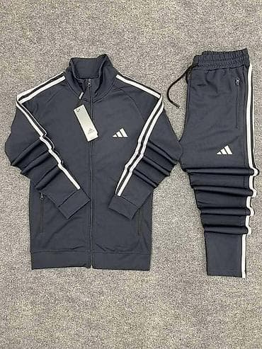 trenerke za punije zene: Trenerka Adidas, bоја - Crna — 5