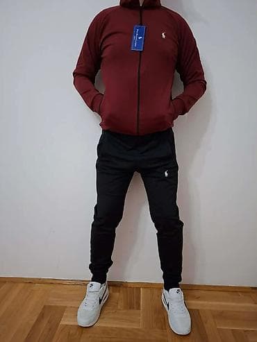 komplet nike: Komplet, M, Jordan, bоја - Crvena, Poliester — 6