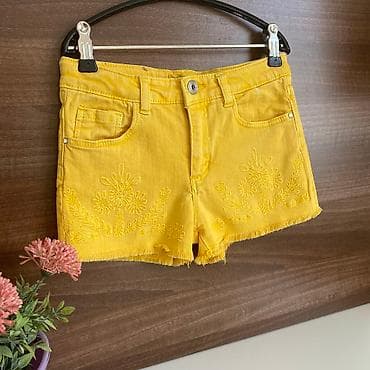decija kuhinja lidl: Presladak zuti Zara sorts za devojcice Obucen dva,tri puta,u super — 4
