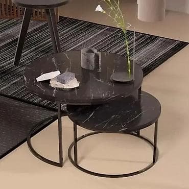 ugaone garniture za kuhinju forma ideale: 6.500 RSD Klub sto, set od dva stocica za dnevnu sobu. Moderni i — 2