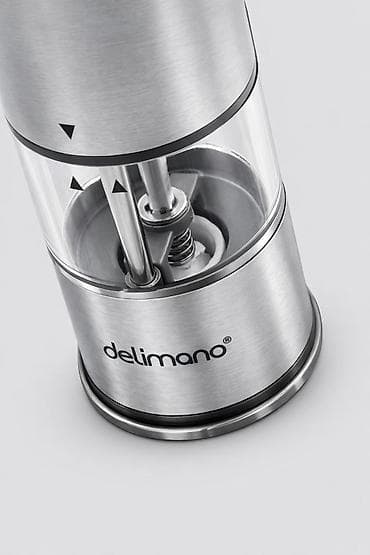 Auto elektronika: Delimano električni mlin za so ili biber - Elegantni nerđajući čelik — 3