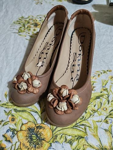 baletanke zenske: Ženske cipele na malu platformu/wedge potpeticu – Donna Style - Boja — 3