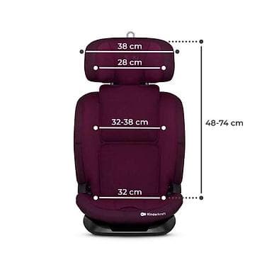 Autosedišta: Kinderkraft auto-sedište ONETO3 i-Size 76–150 cm – Cherry Pearl Šifra — 5