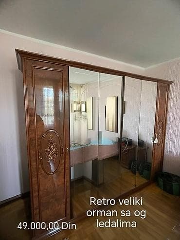 namestaj sa greskom: Set nameštaja – kožna garnitura i retro krevet - Kožne fotelje, 2 — 10