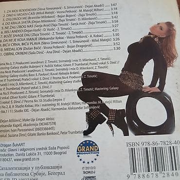 muzicki klub pozega: CD album: Mira Škorić – “MS” (Grand Production, 2013) Izdanje: Grand — 2