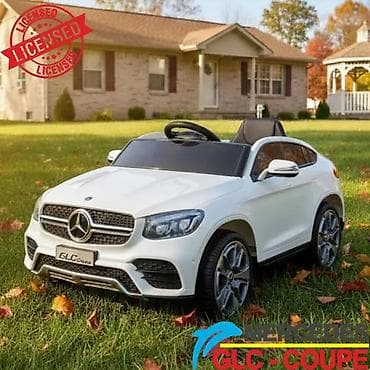 elektricni rezac za olovke lidl: Mercedes GLC Coupe – licencirani džip na akumulator za decu (bela — 8