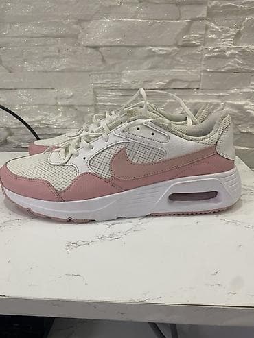 Flat shoes: Nike, 42, color - White — 2