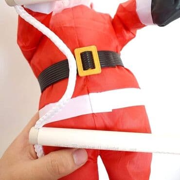 deda mraz na merdevinama kupujemprodajem: 50cm -1500 din 60cm - 1.800din 90cm - 2500din Deda Mrazici u vise — 4