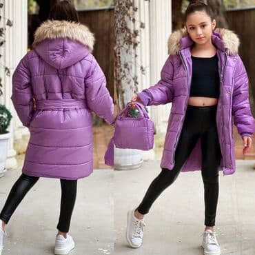 pojas za jaknu: 🧥✨ Očekujemo zimu sa stilom ✨❄️ Tople zimske jakne za devojčice od 5 — 7