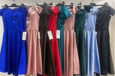 pepco katalog žene: Elegantna midi haljina sa spuštenim ramenima - Kroj — 3