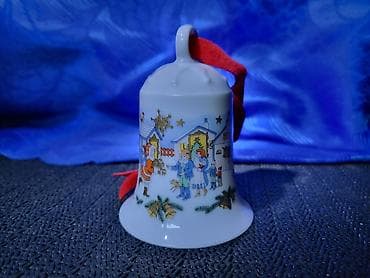 dekor ideale: Porcelansko zvono novo 1985godina.Hutschenreuther Nemacka. Zvono — 3