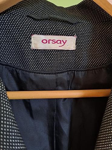 Beauty & Care: ORSAY ženski sako sa pojasom - Brend: Orsay - Boja i dezen: tamnosiva — 3