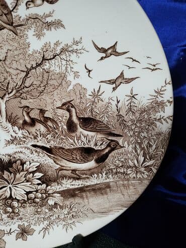 sat za zid: Tanjir SILVA za na zid 1880 do 1900ta. g.Francuska. Sve o tanjiru na — 7