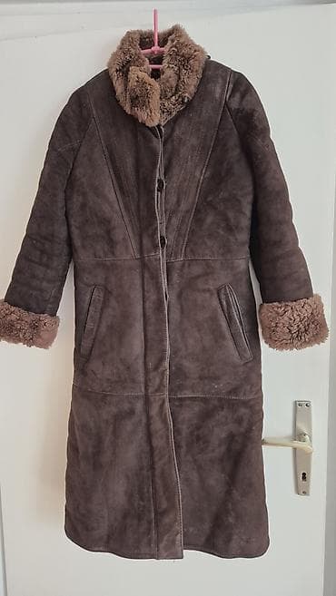 mango jakne ženske: AKCIJA! Duga zenska bunda od prirodne prevrnute (brusene) koze i — 5