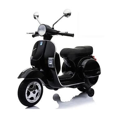 automobili za decu na akumulator: SKUTER ZA DECU VESPA CRNA 11/003-50 Autentično licencirani dečiji — 3