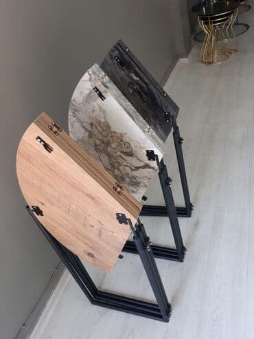 sklopivi zidni sto lidl: Sklopivi trpezarijski stolovi fi 80cm - 9500din fi 100cm - 10500 din — 6