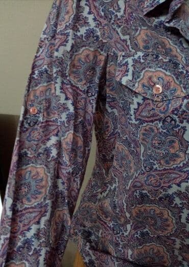 bajkerska jakna sa krznom: M (EU 38), Floral, Print, color - Purple — 6