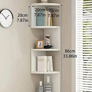 kuhinje od 2 metra: Ugaona zidna polica – moderan zig-zag dizajn Idealna je za — 9