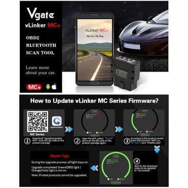 merac pritiska u gumama: Vgate vLinker MC + V2.2 Bluetooth 4.0 OBD2 BimmerCode FORScan Auto — 8
