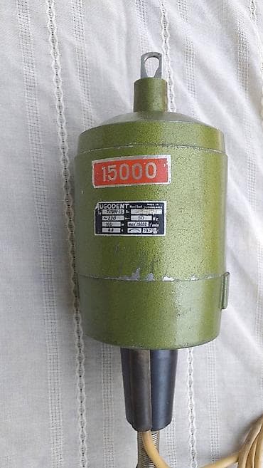 Tehnički motor sajlaš . 15000 obrtaja . Kao sa slika. Ispravan Odličan