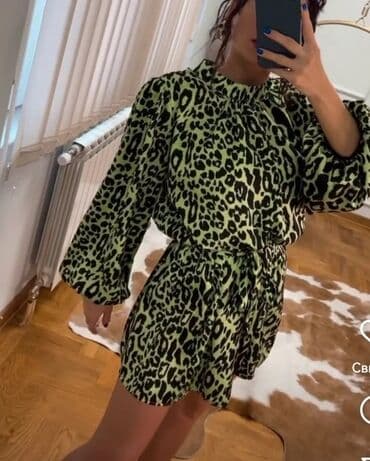 klompe u apoteci: Zara S (EU 36), color - Green, Cocktail, Long sleeves — 5