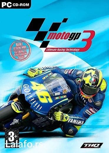 MotoGP 3 igra za pc (racunar i lap-top) ukoliko zelite da narucite na lalafo.rs MotoGP 3 igra za pc (racunar i lap-top) ukoliko zelite da narucite