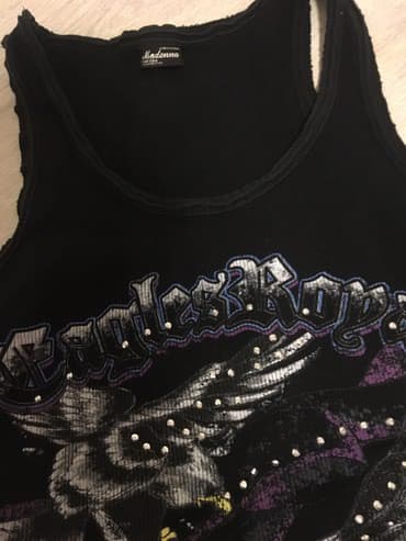 replay tank custom for her: M (EU 38), L (EU 40), XL (EU 42), Cotton, color - Black — 2