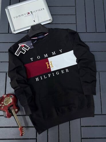 tommy hilfiger d: Muški duksevi – premium brendovi - Lacoste bluza: model sa okruglim — 13