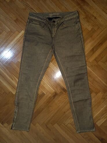 kargo pantalone h m: Zara farmerice- pantalone kao nove. Broj 38. Obucene 2-3 puta. Boja je — 1