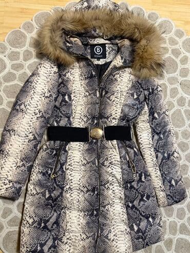 zenske zimske kozne jakne sa krznom: Bogner, M, Perje — 1