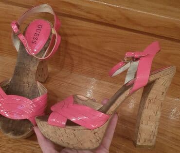 oksfordice sa platformom: Sandals, Guess, 37 — 4
