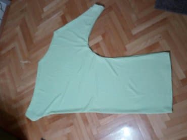 zelene zenske pantalone: Haljina nova rastegljiv, svetlo zelena br. 42,duzina 110 cm,sirina — 3