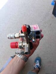 Laser Rangefinders: Cena 5.800 din Trofazna sklopka za kompresor sa manometrima u — 2