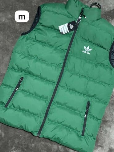 muski prsluk adidas: Adidas Originals, M, Poliester, bоја - Zelena — 1