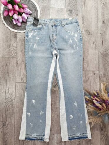 torbe mona: Nove farmerke Extra dubok struk Veličina naznačena XXL Struk po — 4