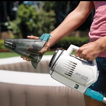 cepac za drva svrdlo: INTEX PureSpa ZR100 Aku usisivač za bazen i spa Novo, nekorišćeno — 2