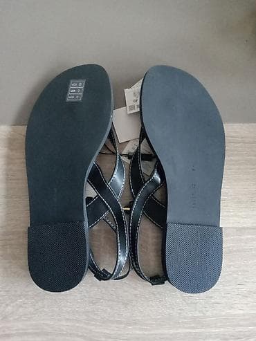 nike tn black yellow: Ženske kožne sandale – crne, sa kaiševima oko zgloba - Model sa — 8