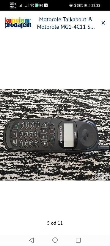 kupujem televizor: Motorola Talkabout mobilni telefoni – klasični GSM modeli sa spoljnjom — 4