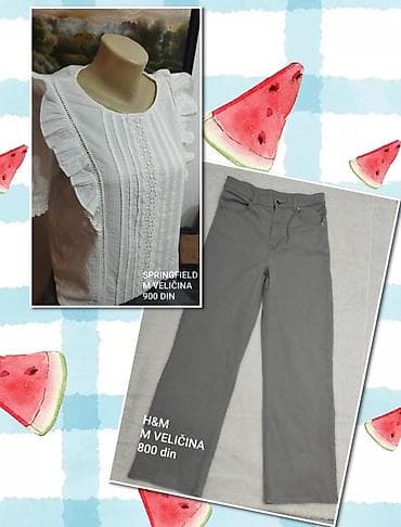 Zajedno 1300 H&M pantlone i Stradivarijus bluza