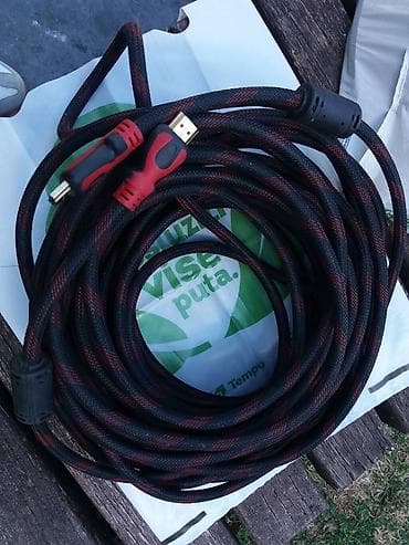 Kabal HDMI 9,85m i hdmi 14,7m-armirani. -kabal 9,85m= 1800d. -kabal