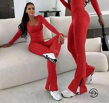 tom tailor patike: Dvoslojni ženski komplet – uska majica dugih rukava + pantalone — 2