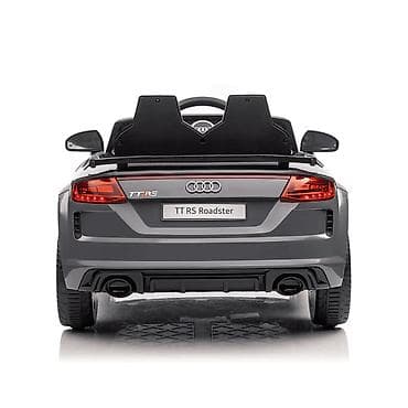 audi na daljinski: Audi TT RS – licencirani dečiji automobil na akumulator, siva boja — 4