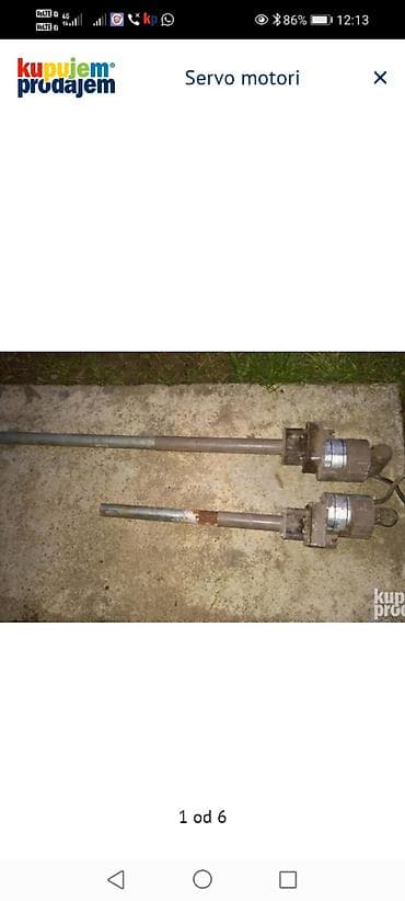 Electric Drills: Servo aktuatori sa navojnim vretenom – par - Tip: linearni — 1