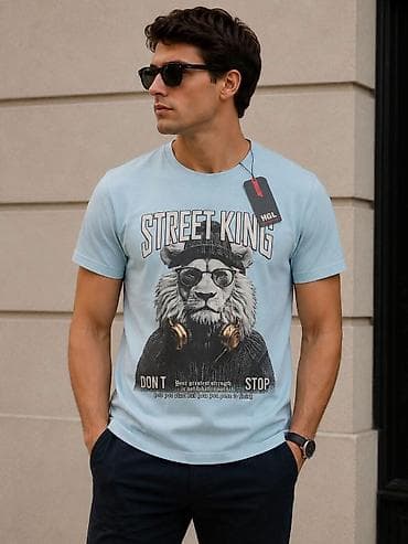 crno beli tech fleece: Muške majice sa urbanim printom - Modeli: grafički print sa — 2