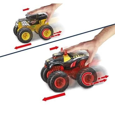 igracka set za nokte: Auto Monster Truck sa svetlom i zvukom Hot Wheels Je dečiji autić — 3