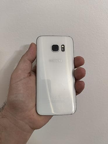 Računari, laptopovi i tableti: Samsung S7 beli otključan za sve mreže. Oštećeno staklo ali van — 5
