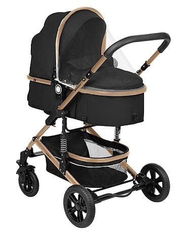 kolica za bebe peg perego: KIKKA BOO Amaia – premium 3u1 set kolica, black (SKU: KKB1) Opis: - — 8