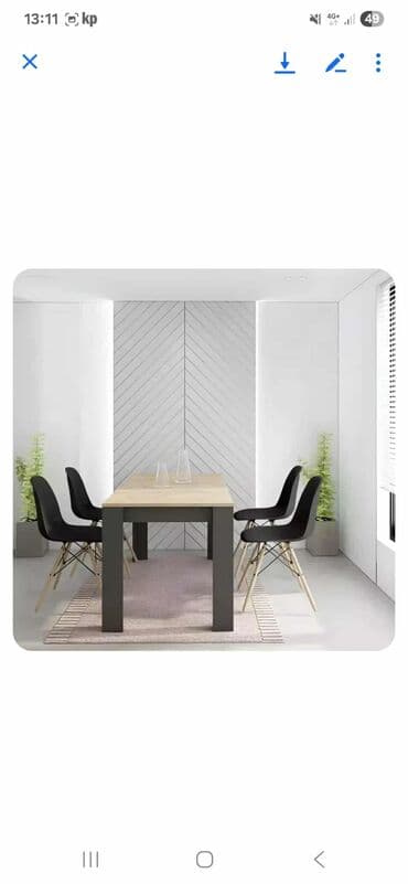 sto i klupe od paleta: 07. Trpezarijski set Kadiz 21500din. Dimenzije stola: 152x72x76 cm — 4