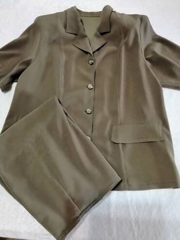 torba sa cirkonima: 2XL (EU 44), Jednobojni, bоја - Maslinasto zelena — 2